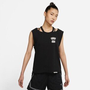 Nike Standard Issue "Queen Of Courts" Wmns Basketball Top - Dámske - Tričko Nike - Čierne - CZ7221-010 - Veľkosť: XS