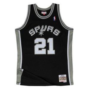 Mitchell & Ness NBA Swingman Jersey San Antonio Spurs Tim Duncan - Pánske - Dres Mitchell & Ness - Čierne - SMJYGS18208-SASBLCK98TDU - Veľkosť: 2XL