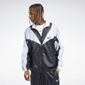 Reebok Classic Twin Vector Track Top - Pánske - Bunda Reebok - Čierne - FJ3168 - Veľkosť: 2XL