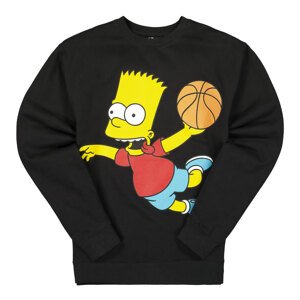 The Simpsons X Chinatown Market Air Bart Arc Sweatshirt Black - Pánske - Mikina MARKET - Čierne - CTM1960082/0001 - Veľkosť: L