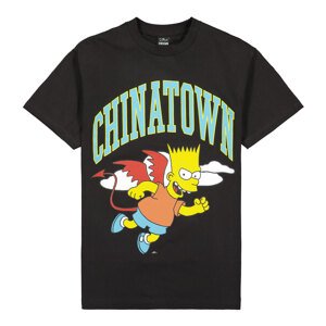 The Simpsons X Chinatown Market Devil Arc T-Shirt Black - Pánske - Tričko MARKET - Čierne - CTM1990342/0001 - Veľkosť: 2XL