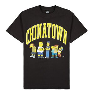 The Simpsons X Chinatown Market Ha Ha Arc T-Shirt Black - Pánske - Tričko MARKET - Čierne - CTM1990350/0001 - Veľkosť: S