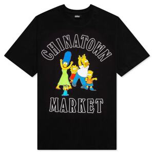 The Simpsons X Chinatown Market Family Og T-Shirt Black - Pánske - Tričko MARKET - Čierne - CTM1990346/1201 - Veľkosť: 2XL