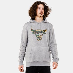 NEW ERA NBA Infill Team Logo Hoody Chicago Bulls Grey - Pánske - Mikina New Era - Sivé - 12869847 - Veľkosť: S
