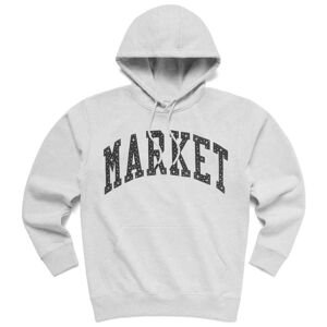 Market Arc Puff Ash Grey - Pánske - Mikina MARKET - Sivé - 397000194/0016 - Veľkosť: S