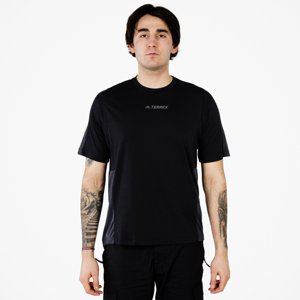 adidas Terrex U UTL SS Tee Black - Pánske - Tričko adidas - Čierne - HE5215 - Veľkosť: L
