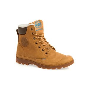 Palladium Pampa Sport Cuff Waterproof Shearling - Detské - Tenisky Palladium - Hnedé - 72992-228-M - Veľkosť: 37