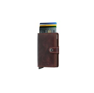 Secrid Miniwallet Vintage Chocolate - Detské - Doplnok Secrid - Hnedé - M-CHOCOLATE - Veľkosť: UNI