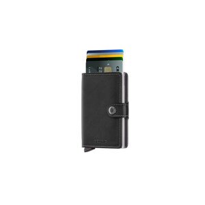 Secrid Miniwallet Original Black - Unisex - Doplnok Secrid - Čierne - M-BLACK - Veľkosť: UNI