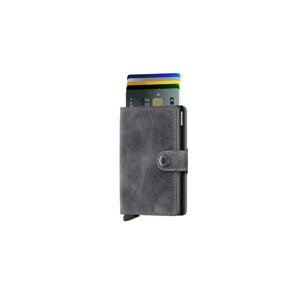 Secrid Miniwallet Vintage Grey Black - Unisex - Doplnok Secrid - Čierne - MV-Grey-Black - Veľkosť: UNI