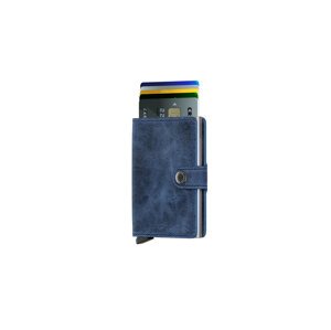 Secrid Miniwallet Vintage Blue - Unisex - Doplnok Secrid - Modré - MV-Blue - Veľkosť: UNI