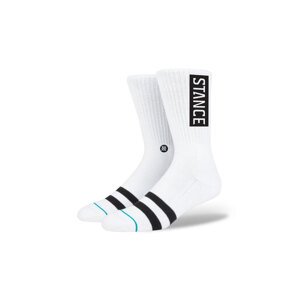 Stance Og White - Pánske - Ponožky Stance - Viacfarebné - M556D17OGG-WHT - Veľkosť: 38-42