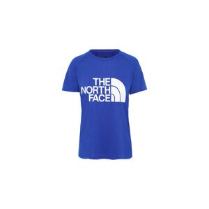 The North Face W Graphic Play Hard slim Fit Tee - Dámske - Tričko The North Face - Modré - NF0A3YHKDW4 - Veľkosť: S