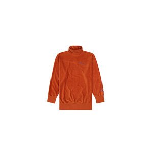 Champion Corduroy High Neck Oversized Sweatshirt - Dámske - Mikina Champion - Oranžové - 112247-MS053 - Veľkosť: S