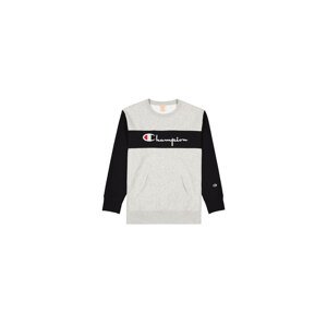 Champion Colour Block Kangaroo Pocket Reverse Weave Sweatshirt - Pánske - Mikina Champion - Sivé - 214049-EM004 - Veľkosť: L