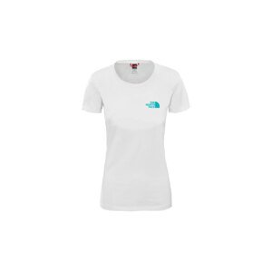 The North Face W Bf Red Box Tee - Dámske - Tričko The North Face - Biele - NF0A4M5QK2K - Veľkosť: XS