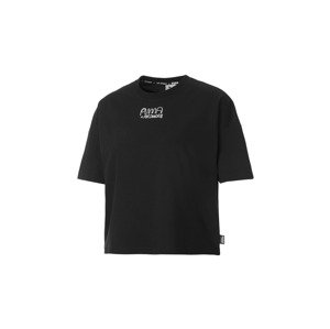 Puma x Mr Doodle Women´s Loose Tee - Dámske - Tričko Puma - Čierne - 530659-01 - Veľkosť: L