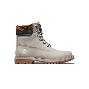 Timberland Heritage 6 WMN Beige Camo - Dámske - Tenisky Timberland - Biele - A2M83-K51 - Veľkosť: 38.5