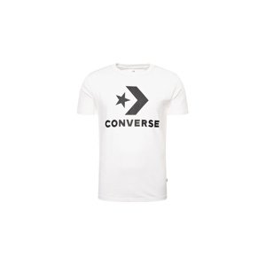 Converse Center Front Nova Classic Tee - Dámske - Tričko Converse - Biele - 10021940-A01 - Veľkosť: XS