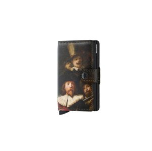 Secrid Miniwallet x Art Mauritshuis Goldfinch - Unisex - Doplnok Secrid - Hnedé - MAr-Night - Veľkosť: UNI