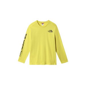 The North Face M Coordinates L/S Tee Acid Yellow - Pánske - Tričko The North Face - Žlté - NF0A5IG9760 - Veľkosť: L