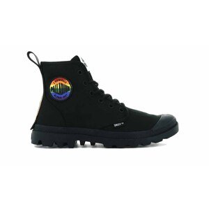 Palladium Pampa Smiley Pride - Pánske - Tenisky Palladium - Čierne - 76879-008-M - Veľkosť: 45
