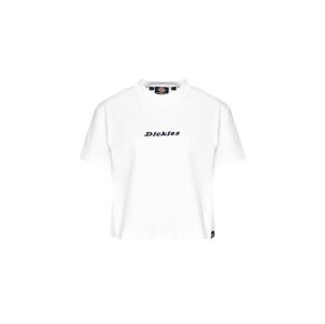 Dickies S/S Loretto W Tee White - Dámske - Tričko Dickies - Biele - DK0A4XBA-WHX - Veľkosť: M