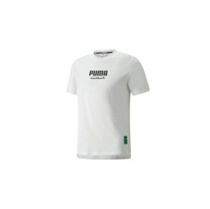 Puma x MINECRAFT Graphic Men's Tee - Pánske - Tričko Puma - Biele - 534374_02 - Veľkosť: L