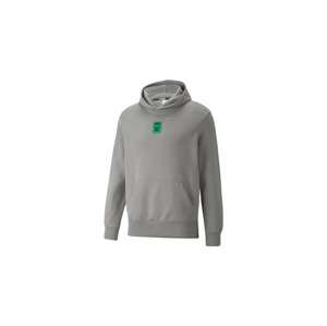 Puma x MINECRAFT Men's - Pánske - Mikina Puma - Biele - 534376_76 - Veľkosť: L