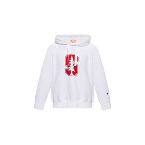 Champion Hooded Sweatshirt - Dámske - Mikina Champion - Biele - 115110-WW001 - Veľkosť: L