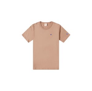 Champion Crewneck T-Shirt - Pánske - Tričko Champion - Hnedé - 216545-MS036 - Veľkosť: M