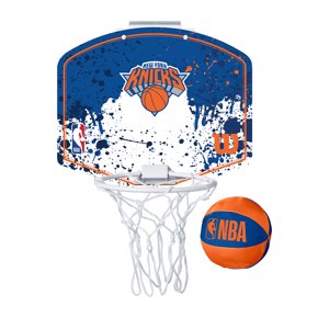 Wilson NBA Team Mini Hoop New York Knicks - Unisex - Doplnok Wilson - Modré - WTBA1302NYK - Veľkosť: UNI