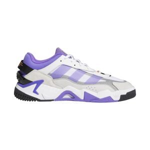 adidas Niteball 2.0 White/Purple - Pánske - Tenisky adidas - Biele - GX0775 - Veľkosť: 46 2/3