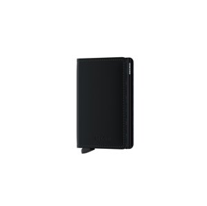 Secrid Slimwallet Matte Black - Unisex - Doplnok Secrid - Čierne - SM-Black-Matte - Veľkosť: UNI