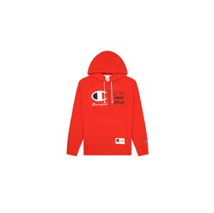 Champion x Stranger Things - Pánske - Mikina Champion - Červené - 217780-RS033 - Veľkosť: L
