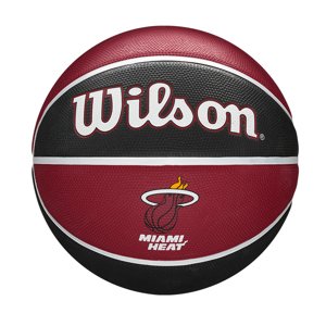 Wilson NBA Team Tribute Basketball Miami Heat - Unisex - Lopta Wilson - Čierne - WTB1300XBMIA - Veľkosť: 7