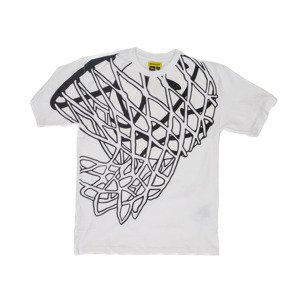 Market Smiley In The Net UV Tee White - Pánske - Tričko MARKET - Biele - 399001085-2 - Veľkosť: L