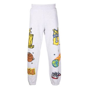 Market Memorabilia Sweatpants - Pánske - Nohavice MARKET - Sivé - 395000527 - Veľkosť: L