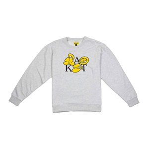 Market Bubble Letter Crewneck Sweatshirt - Pánske - Mikina MARKET - Sivé - 396000847 - Veľkosť: XL