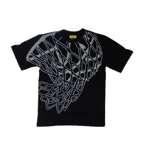 Market Smiley In The Net UV Tee Black - Pánske - Tričko MARKET - Čierne - 399001085 - Veľkosť: M