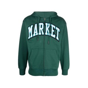 Market Arc Zip-Up Green - Pánske - Mikina MARKET - Zelené - 397000384-2 - Veľkosť: S