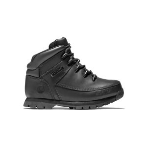 Timberland Euro Sprint Full-Grain Mid Hiker - Pánske - Tenisky Timberland - Čierne - A13KB-001 - Veľkosť: 38