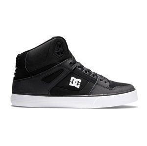 DC Shoes Pure High Top WC Black/Black/White - Pánske - Tenisky DC Shoes - Čierne - ADYS400043-BLW - Veľkosť: 41