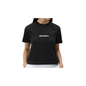 Dickies S/S Loretto W Tee Black - Dámske - Tričko Dickies - Čierne - DK0A4XBABLK - Veľkosť: L