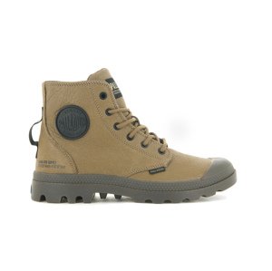 Palladium Pampa Hi Supply Leather - Pánske - Tenisky Palladium - Hnedé - 77963-230-M - Veľkosť: 43