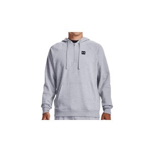 Under Armour M Rival Fleece ½ Zip - Pánske - Mikina Under Armour - Sivé - 1373371-011 - Veľkosť: L