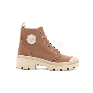 Palladium Pallabase Twill - Dámske - Tenisky Palladium - Oranžové - 96907-299-M - Veľkosť: 39