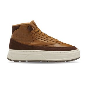 Reebok Club C Geo Mid - Dámske - Tenisky Reebok - Hnedé - GZ2235 - Veľkosť: 40