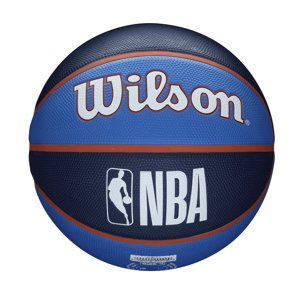 Wilson NBA Team Tribute Basketball Oklahoma City Thunder Size 7 - Unisex - Lopta Wilson - Modré - WTB1300XBOKC - Veľkosť: 7
