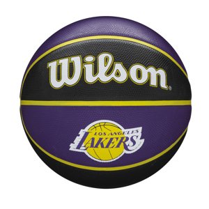 Wilson NBA Team Tribute Basketball LA Lakers Size 7 - Unisex - Lopta Wilson - Fialové - WTB1300XBLAL - Veľkosť: 7